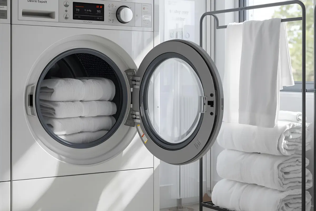 storing towels properly