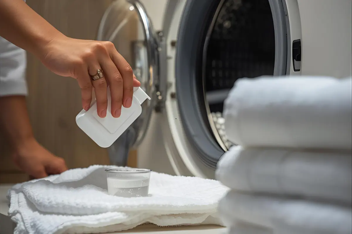 drying towel under the sun
